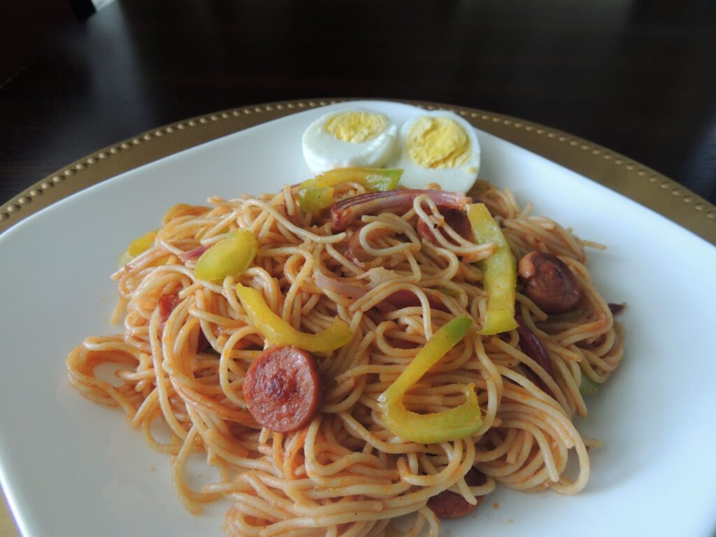 Haïtian spaghetti