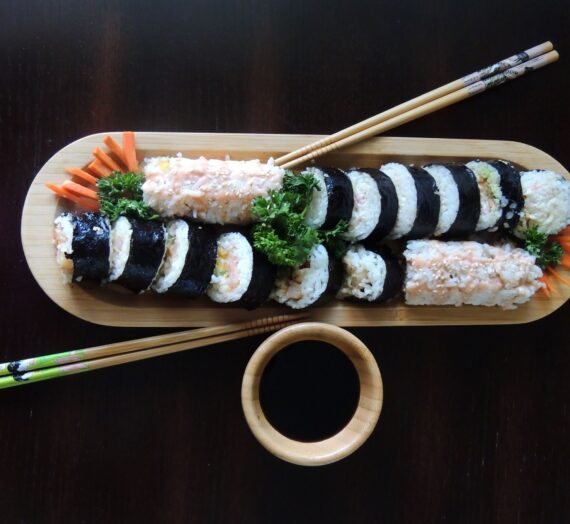 Easy homemade sushi recipe